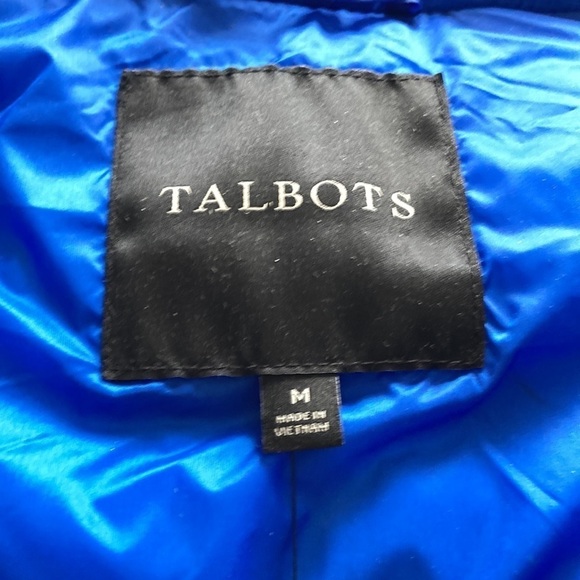 Talbots Down filled puffy vest size M - Picture 2 of 8